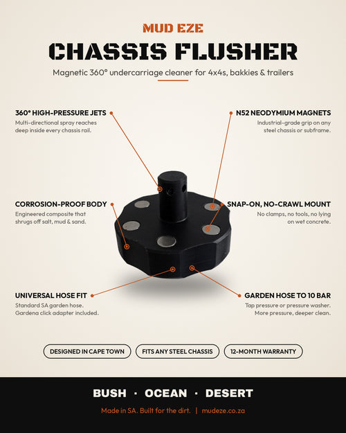MUD EZE Chassis Flusher